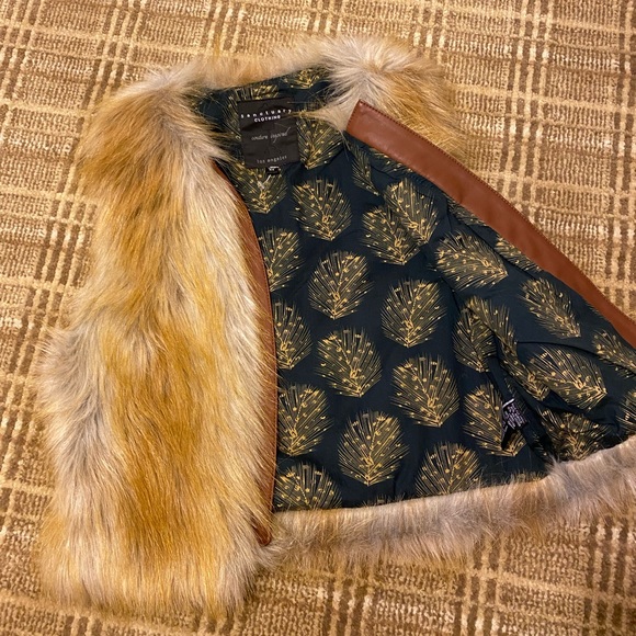 Sanctuary Clothing Couture Inspired Faux Fur Vest XS - Picture 6 of 9